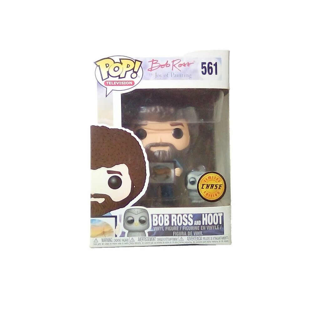 Funko Pop! Bob Ross and Hoot #561 CHASE Limited Edition